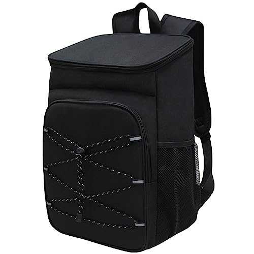 Wesoke Small Camping Cooler Backpack Insulated Lunch Backpack, Leakproof Travel Cooler Bag for Men and Women, Large Capacity Waterproof Hiking Picnic Beach Work Trip Thermal Bag