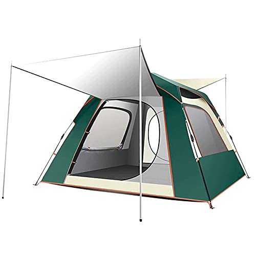 Instant Camping Tent for 3-8 Persons Lightweight Double Layer Family Tent with Carry Bag for Outdoor Camping Hiking Climbing Fishing Survival Festivals Garden Little