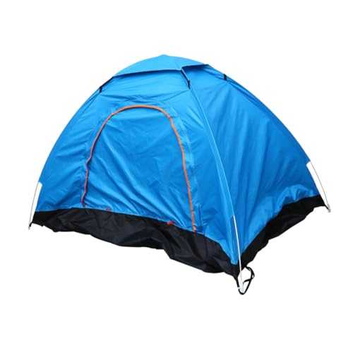 MUSISALY Simple Automatic Rain Proof Beach Tent for 1 2 People Portable Instant Setup Outdoor Camping Tent Blue Ideal for Beach and Camping Activities