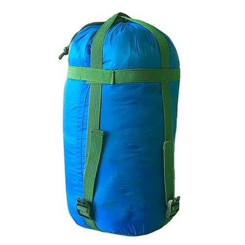 Sleeping Bag Bedding Tent Compression Travel Pack Portable Stuff Sack Sports Carry king Outdoor Nylon,for Camping, Hiking and Backpacking(Sky Blue)