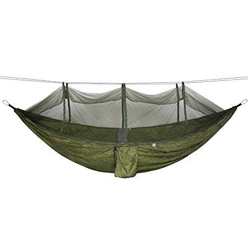 Portable Camping Hammock Ultralight Single Hammock for Hiking Backpacking Beach Adventure - 260 * 140cm for Outdoor