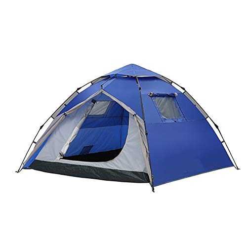 Compact Tent 2-4 Man Tent Ideal For Beach Camping Picnic Fishing Light Trekking Camping Tent Family Camping Tents little surprise