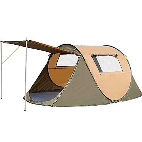 Camping Tents 2-3 Person Automatic Throwing 1 Sec Pop-up Waterproof Outdoor Hiking Beach Tent Sunscreen Family Teepee good stuff