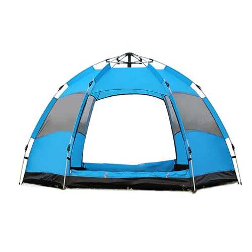 Juroupi Camping Tent Automatic Double-Layer Quick-Open Tent Breathable and Rainproof for Outdoor Camping Hiking Backpacking Beach