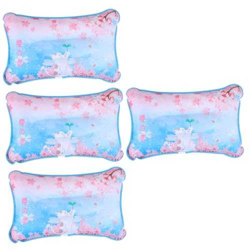 Sosoport 4pcs Water Pillow Sleeping Inflatable Pillow Inflatable Camping Pillow Outdoor Pillow Inflatable Sleep Pillow Summer Pillows Sleeping Pillow Camping Pillow Pvc