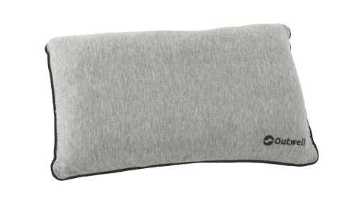 Outwell Water Repellent Unisex Outdoor Memory Pillow available in Grey - Size 42 X 26 X 6 cm