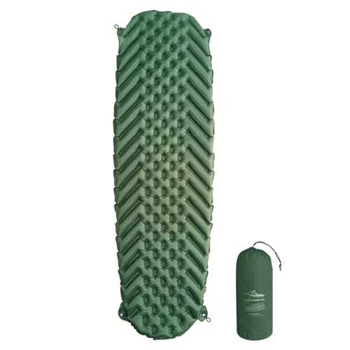 Travel Bird Inflatable Sleeping Pad for Camping, Ultralight Sleeping Mat for Camping, Backpacking, Hiking