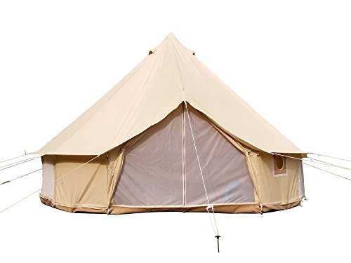 Safaricamping outdoor family camping waterproof bell tent with zipped groundsheet and Tent accessories