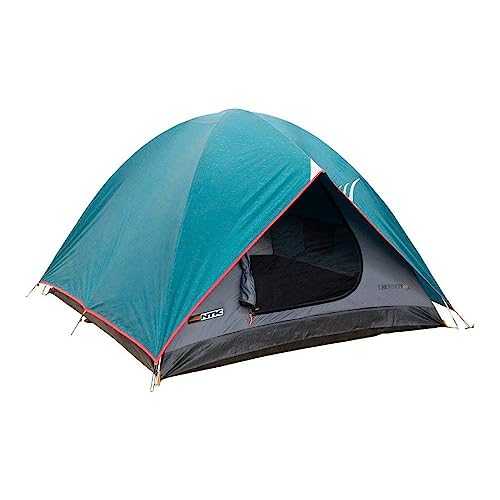 NTK Cherokee GT Tent for Camping | Camping Tent with 100% Waterproof Dome, Nano-Flex Fiberglass Poles & Breathable Mesh | 2500 mm Warm & Cold Weather Outdoor Tent