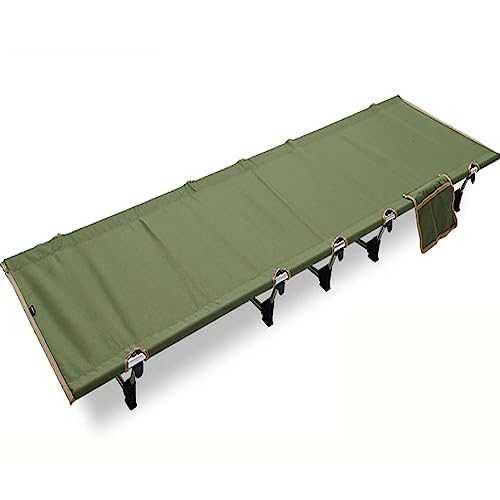 WXQZHF Folding bed Portable Folding Bed，Camping Cots,Ultralight Folding Camping Cot for Adults, Portable Sleeping Bed with Carry Bag,Compact for Outdoor Travel,Hiking,Mountaineering,Lightweight Bac