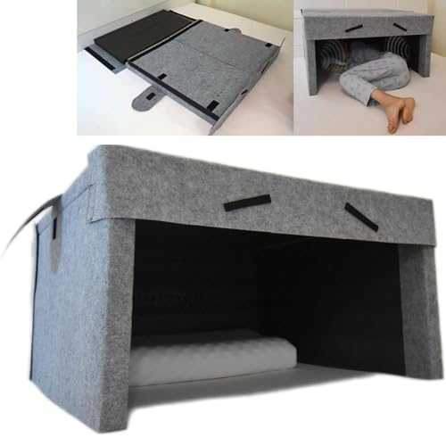 Sleeping Soundproof Cabin,40mm Thickout Sleeping Tent,Foldable Storage,Sound Insulation Cotton,Built-in Bluetooth Dual Speakers,Ventilation Holes On Back