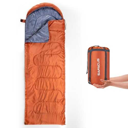 Sleeping Bags for Adults Backpacking Lightweight Waterproof- Cool Weather Sleeping Bag for Girls Boys Mens for Warm Camping Hiking Outdoor with Compression Bags