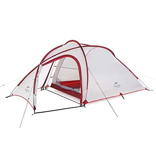 Naturehike Hiby Tent Camping Tent Ultralight Tent 2-3 Man Tent Waterproof Tent One Bedroom and Hall