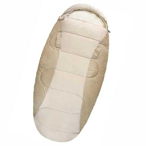 ZAIED Sleeping Bag,Down Fill Sleeping Bag for 3-4 Seasons Camping,Lightweight and Compact Sleeping Bag for Backpacking Hiking Camping Mountaineering,Beige,1.9kg