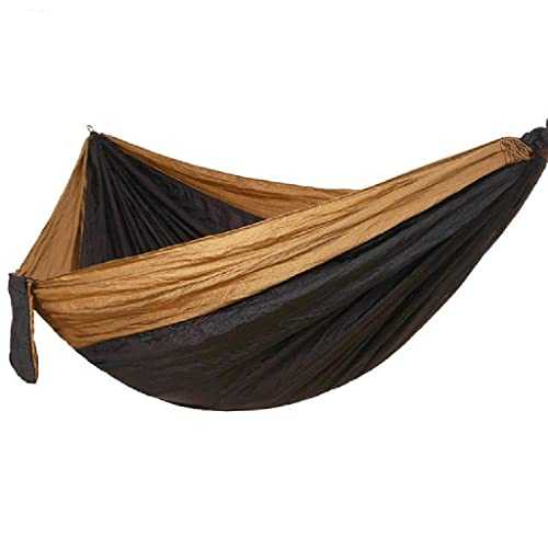 QTANZIQI Portable Backpacking Hammock: Lightweight Double Bed Swing for Adults - Ideal for Outdoor Camping, Travel, and Relaxation