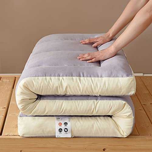 Japanese Folding Mattress Roll Up Thicken Mat Sleeping Bed for Camping