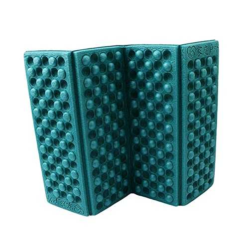 GUYAQ Folding Foam Sit Mat Camping Hiking Sports Moisture-Proof Seat Mat Water Resistant Insulated Compact Picnic Outdoor Sitting Mat,Dark Green