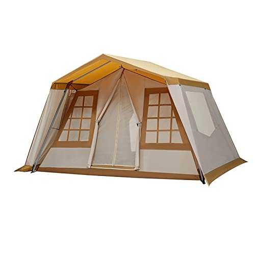 Tents,Oxford Cloth Family Cabin Tents, 5~8 Person Large Tent, Waterproof, Double Layer, Big Tent for Outdoor,Picnic,Camping,Family,Friends Gathering