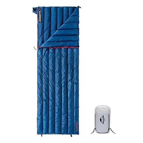 Naturehike Ultra Light Down Sleeping Bag, 800 Fill Power Goose Down Sleeping Bag, 4 Seasons Sleeping Bag Compact Lightweight Envelope Sleeping Bag For Adults, Hiking Camping Backpacking Sleeping Bag