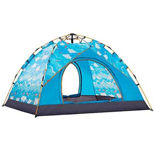 Automatic bracket Tent，Double-Door Ventilation Hiking Backpacking Camping Tent，Multi-Purpose Durable Stable Beach Tent