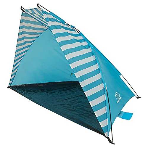 Highlander Outdoor Beach Sun Shelter UPF 50+ UV Protection - 2-3 Person - Lightweight Sun Tent with Handy Carry Case for Easy Transport - Great for Family Vacation, Camping, Garden, Fishing.