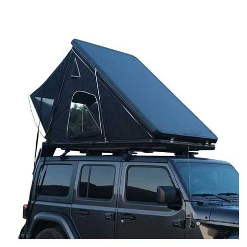 Hard Aluminum Base and Shell Car Rooftop Tent 4 People Open Sky Side Open SUV Roof Top Tent For Outdoor Camping