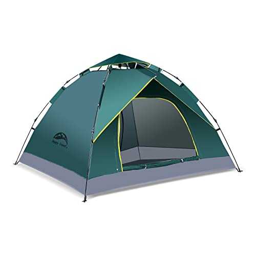 Happy Travel Pop Up Tent Family Camping Tent, Portable Instant Tent,Automatic Waterproof Windproof Easy Set Up Tent, Sun Shelter Beach Tent for Camping Outdoor Hiking Mountaineering