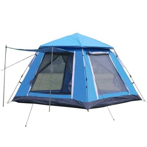 Camping Tent Outdoor Spring-type Automatic Quick-open Tent 4-5 People Double-layer Tent Outdoor Mountain Camping Tent Tent