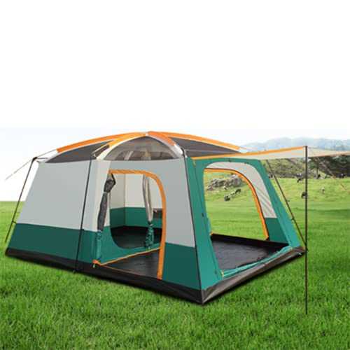 Beach Tents Sun Shade Shelter 6-8 8-12 people Large tent thickened rainproof outdoor camping two bedroom and one living camping tent,