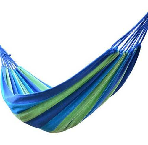 Swinging Hammock 150x190 Cm Camping Hammock Single Portable Hammocks With 2 Tree Straps And Attached Carry Bag Travel Tree Hammocks (Color : B, Size : 150x190 cm)