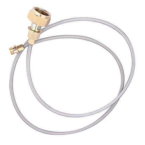 Gas Stove Adapter, Gas Tank Head Adapter Gas Refill Converter for Camping Picnic Hiking Home Kitchen