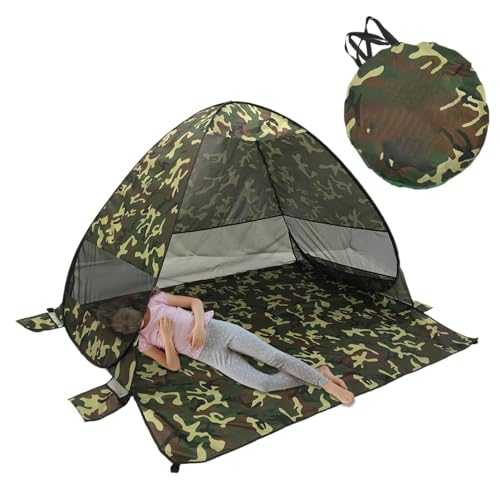 Family Camping Tent, Automatic Pop Up Tent | 4 Seasons Automatic Waterproof Family Tent - Quick Open Waterproof Tent for Camping, Picnics, BBQs, Parties, Camping