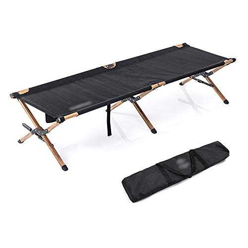 Camping Foldable Military Cot Outdoor for Adults Portable Heavy Duty Sleeping Cot for Camping Outdoor Storage Bag