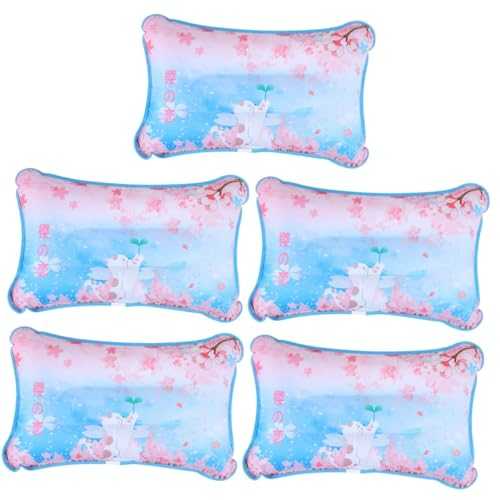 Yardwe 5pcs Water Pillow Sleeping Inflatable Pillow Sleeping Pillow Summer Pillows Cooling Sleep Pillow Water Fillable Pillow Camping Pillow Inflatable Camping Pillow Pvc