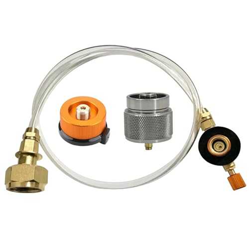 Gas Canister Refill Adapter 3Pcs/Set Propane Isobutane Butane Refill Adapter Portable Camping Stove Gas Canister Fill For Butane Camping Accessories