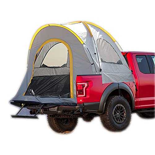 Truck Bed Tent for Camping, Waterproof & Windproof Pickup Truck Tent Bed, Sturdy Truck Bed Camper Shell with Carry Bag for Traveling Family Outdoor Activities