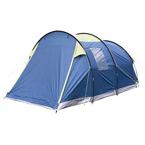 Trespass 4 Man Tent Double Skin Waterproof Camping Hiking Festival Caterthun