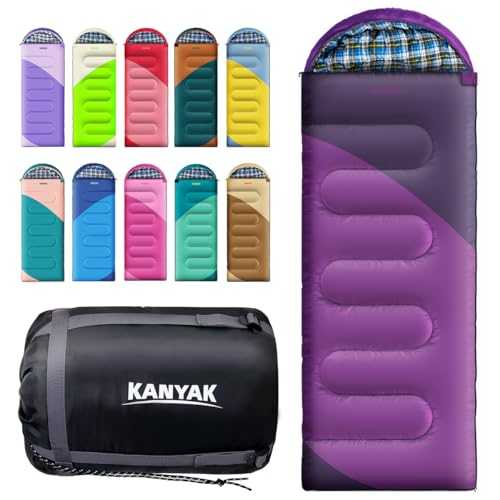 Camping Sleeping Bag, 32 Sleeping Bags for Adults Kids Teens Cold Weather Warm Sleeping Bag Winter for 3-4 Season Camping, Camping Gear Equipment, Traveling, and Outdoors