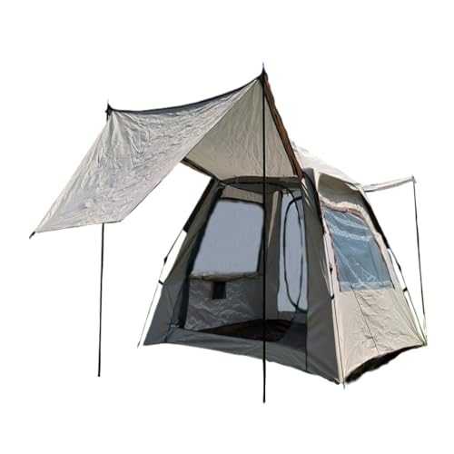 Tent Canopy Tent, One Room And One Living Room, Fully Automatic Quick-open Folding Portable Outdoor Two-in-one Tent Camping Tent