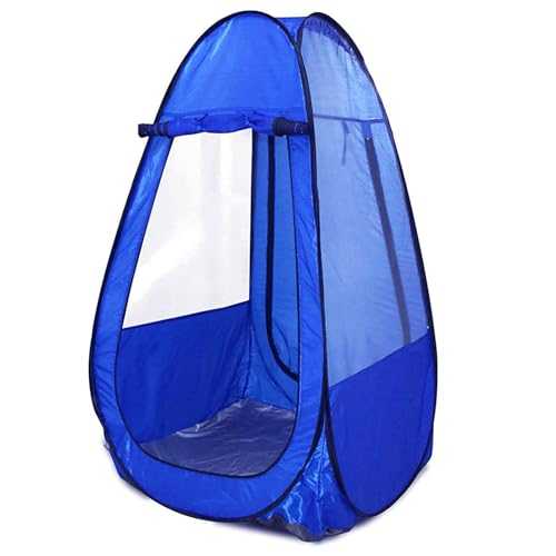 Sports Shelter Weather Tent Single Person Portable Pop Up Tent Pods Outdoor Rainproof & Windproof Double Doors for Watching Sport Events, Camping, Hiking, Fishing, Beach Tents Canopy