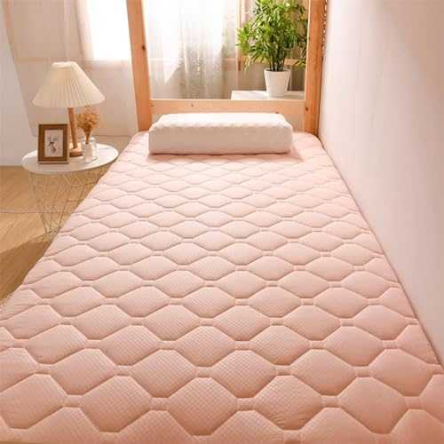 LXBche Japanese Floor Mattress,Futon Mattress,Foldable Roll Up Mattress, Thick Tatami Mattress,Twin/Full/Queen/King Camping Mattress for Home Dormitory (Color : 1, Size : 100x200cm(39x79in))
