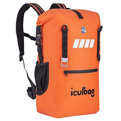 Iculbag Cooler Bags Insulated Leak Proof Soft Ice 40Cans Large Cooler Backpack Insulated Waterproof Leak Proof Travel Hiking Beach Camping Picnic Lunch Bags for Men Women for 12Hour Cooling