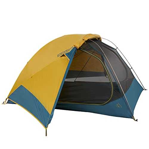 Kelty Far Out Backpacking Tent + Tent Footprint Package, 2 or 3 Person Capacity, Backpacking Starter Kit and Camping Shelter, Stuff Sack Included