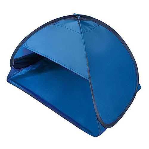 Vaguelly Tent Portable Canopy Picnic Sunshade Beach Shelter Outdoor Waterproof Camping Awning Protection Beach Backpack Sun Shelter Sun Shade Blue