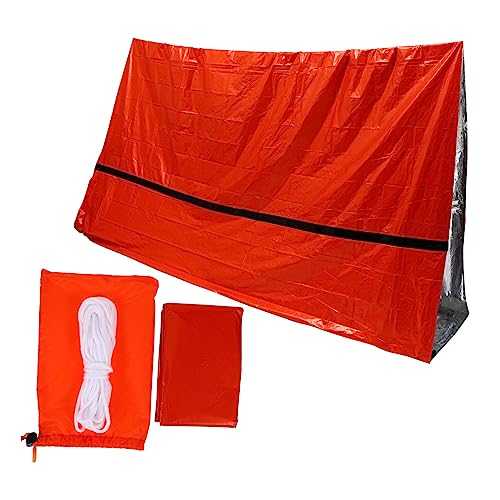 FOYTOKI Outdoor Heat Preservation Tent Carry Bag Emergency Shelter for Cold Weather Lightweight Durable for Camping and Travel