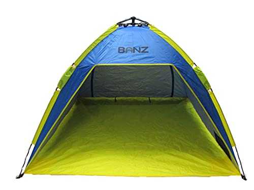 Banz Shelta Australia Protector Shelta U V Pop-Up Beach Tent – Blue, 1.95 x 1.95 m