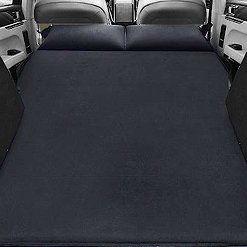 HOWENG Car Boot Inflatable Mattress,for Jeep Cherokee Commander Compass Freelancer Grand Renegade Wrangler Trunk Air Mattresses Folding Travel Sleeping Bed Pad Air Couch Outdoor Mat,C/Black