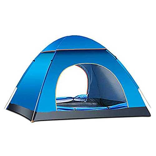 tent Automatic tent 3-4 people camping tent-easy to set up equipment instantly-quickly set up portable shelter tent for outdoor backpack hiking beach,210x210x130CM