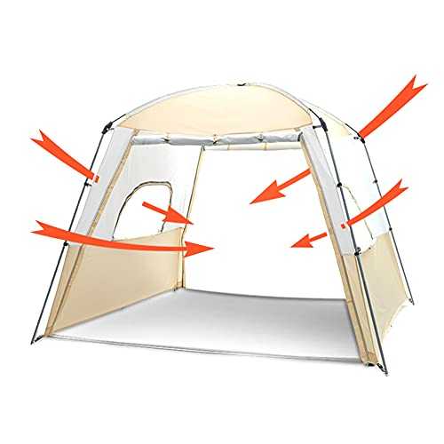 AASSDOO 5-8 Person Cabin Tent Ultra Large Dome Tent with Porch Camping Dome Shelter Tent UV Resistant Sun Shelter Canopy Event Tent for Party, Garden, Patio, Backyard