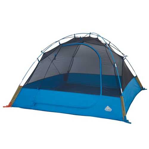 Kelty Tanglewood 2 Or 3 Person Backpacking and Car Camping Tent – Sturdy Frame, Quick Corners for Easy Setup, Double Stake Vestibule, Clip-On Rainfly